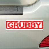 Grubby-Briefmarke Autoaufkleber (Auf Auto)