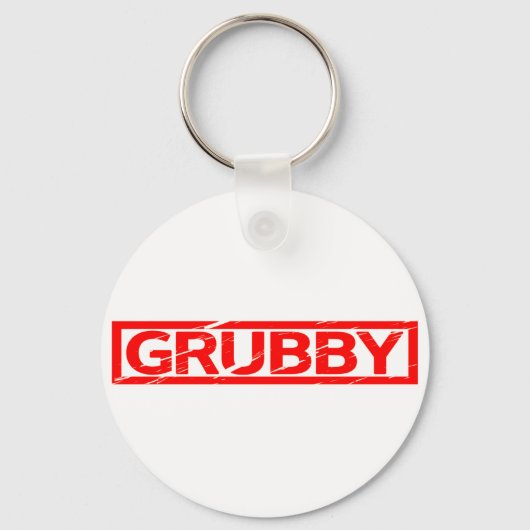 Grubby-Briefmarke Schlüsselanhänger (Vorderseite)