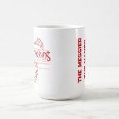 Grubby Handstudio Logo + Motto-Tasse Kaffeetasse (Mittel)