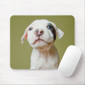 Grube Stier mit schwarzem gepunktetem Auge Mousepad (Mit Mouse)