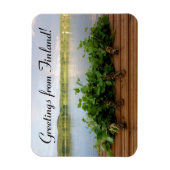 Gruben aus Finnland Magnet (Vertikal)