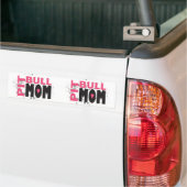 Gruben-Stier-Mama Autoaufkleber (Auf Lkw)