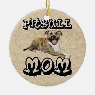 Gruben-Stier-MAMA - Tigger Keramik Ornament