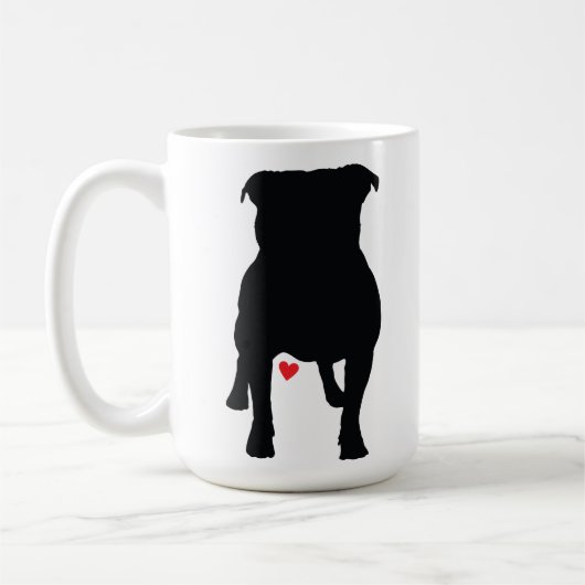 Gruben-Stier-Tasse Kaffeetasse (Links)