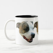 Gruben-Stier-Tasse Zweifarbige Tasse (Links)