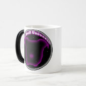 Gruben-Stier-Universum-verwandelnde Tasse (Vorderseite Links)