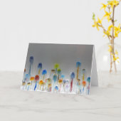 Grubengläser-Qualle Blank-Grußkarte Karte (Gelbe Blume)