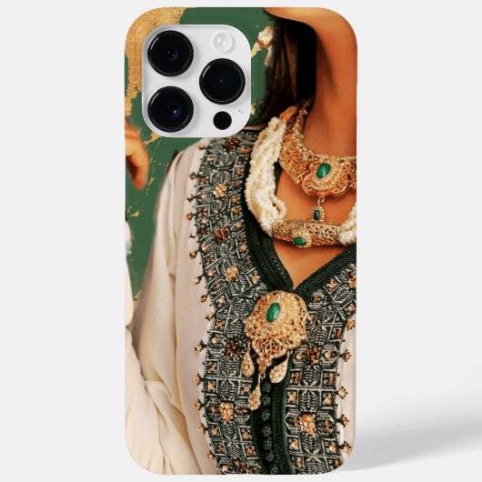 Grubenkunst des Glitzer Case-Mate iPhone Hülle (Rückseite)