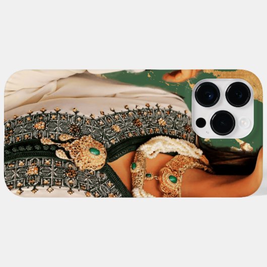 Grubenkunst des Glitzer Case-Mate iPhone Hülle (Rückseite (Horizontal))