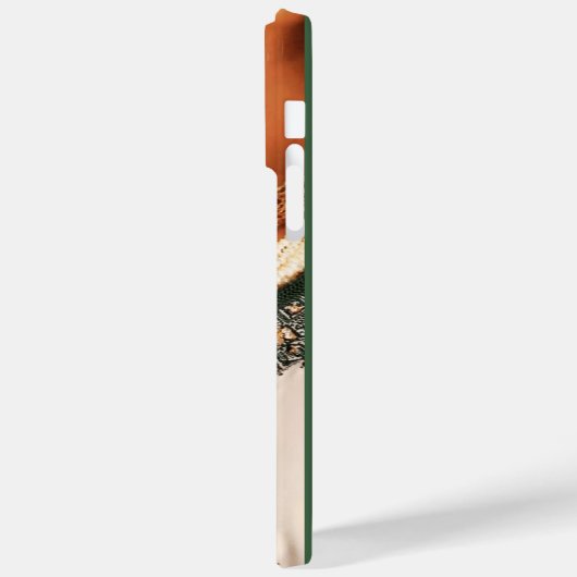 Grubenkunst des Glitzer Case-Mate iPhone Hülle (Rückseite / Links)