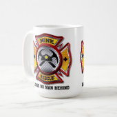 GRUBENRETTUNG KAFFEETASSE (Vorderseite Links)