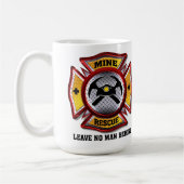 GRUBENRETTUNG KAFFEETASSE (Links)