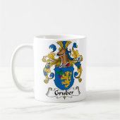 Gruber Familienwappen Kaffeetasse (Links)