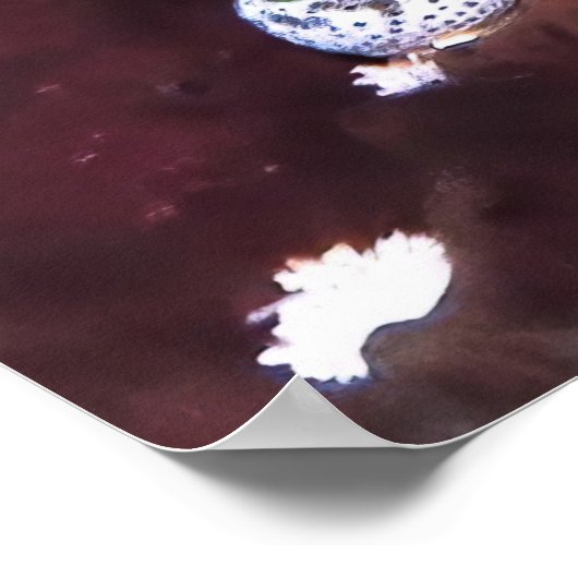 Grubfish Portrait Poster (Ecke)