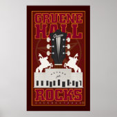 Gruene Hall-Poster Poster (Vorne)