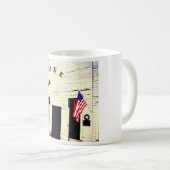 gruene Hallen-Kaffee-Tasse Kaffeetasse (VorderseiteRechts)