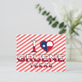 Gruene, Texas Postkarte (Stehend Vorderseite)