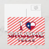 Gruene, Texas Postkarte (Vorne/Hinten)