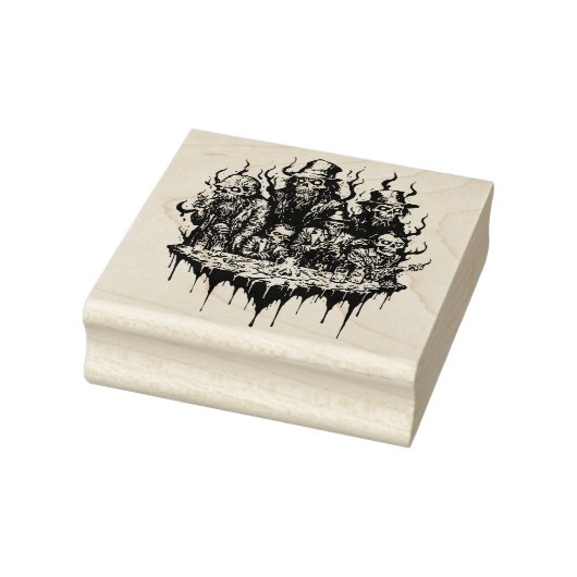 Gruesome Skeleton Crew Gummistempel (Stempel)