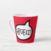 Grüezi! Hallo auf Schweizer Deutsch, Schwiizerdüts Milchtasse (Linke Ecke)