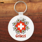 Gruezi Schlüsselanhänger (Vorderseite)