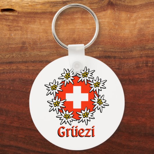 Gruezi Schlüsselanhänger (Vorderseite)