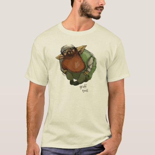 Gruff Troll T-Shirt (Vorderseite)