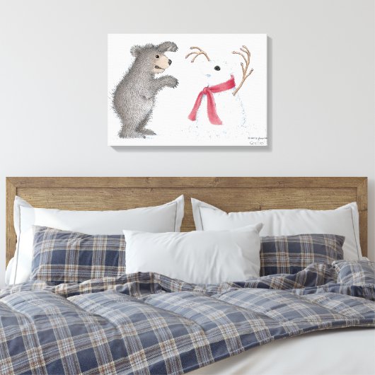 Gruffies®-Wrapper Leinwanddruck (Insitu (Schlafzimmer))