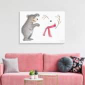 Gruffies®-Wrapper Leinwanddruck (Insitu (Wohnzimmer))