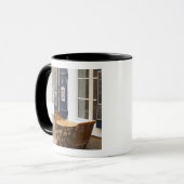 Gruissan Dorf. La Clape. Languedoc. Dorf Tasse (Vorderseite Links)