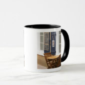 Gruissan Dorf. La Clape. Languedoc. Dorf Tasse (VorderseiteRechts)