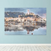 Gruissdorf Leinwanddruck (Insitu (Holzboden))