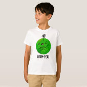 Grum-pea Funny Veggie Pun T-Shirt (Vorne ganz)