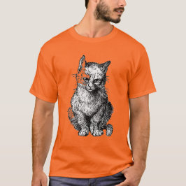 Grumby Niedliche Katzenmänner T - Shirt
