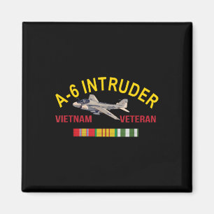Grumman A-6 Intruder Vietnam Veteran Intruder Airc Magnet