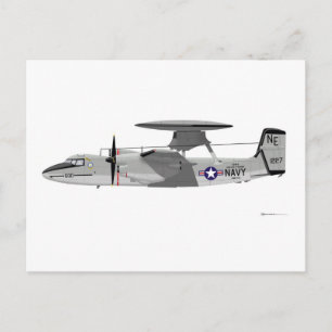 Grumman E-2C Hawkeye Postkarte