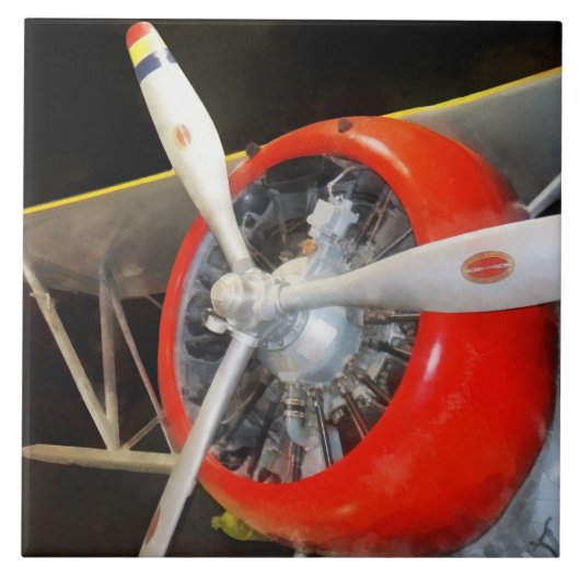 Grumman F3F-2 Biplane Fliese (Vorderseite)