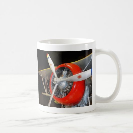 Grumman F3F-2 Biplane Kaffeetasse (Rechts)
