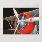 Grumman F3F-2 Biplane Postkarte (Vorderseite)