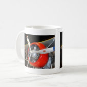 Grumman F3F-2 Doppeldecker Kaffeetasse (Vorderseite Links)