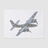 Grumman F7F Tigercat Seidenpapier (Vorderseite)