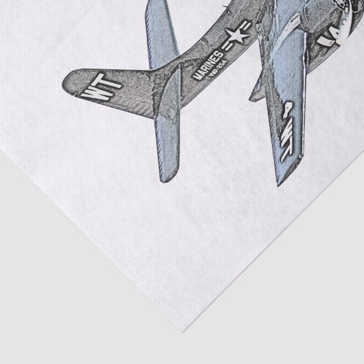 Grumman F7F Tigercat Seidenpapier (Ausschnitt)