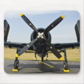 Grumman F8F Bearcat-Marine-Fördermaschinen-Kämpfer Mousepad (Vorne)