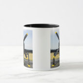 Grumman F8F Bearcat-Marine-Fördermaschinen-Kämpfer Tasse (Zentrum)