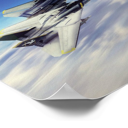 Grumman F-14 Tomcat Poster (Ecke)