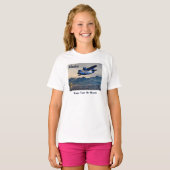 Grumman G-21 Gans - Alaska Postage T-Shirt (Vorne ganz)