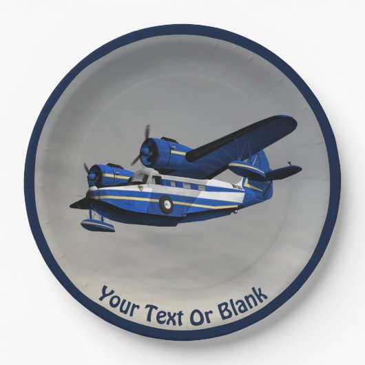 Grumman G-21 Goose Pappteller (Vorderseite)