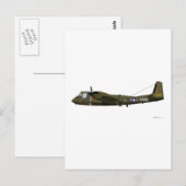 Grumman OV-1 Mohawk Postkarte (Vorne/Hinten)