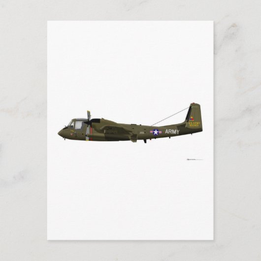 Grumman OV-1 Mohawk Postkarte (Vorderseite)