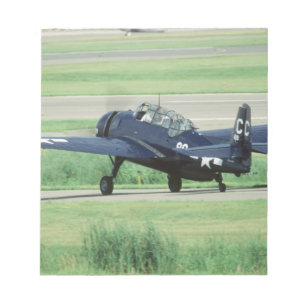 Grumman TBF/TBM Avenger Marineflugzeugträger-Torpe Notizblock